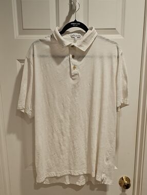 Peter Millar Men's White Polo Shirt